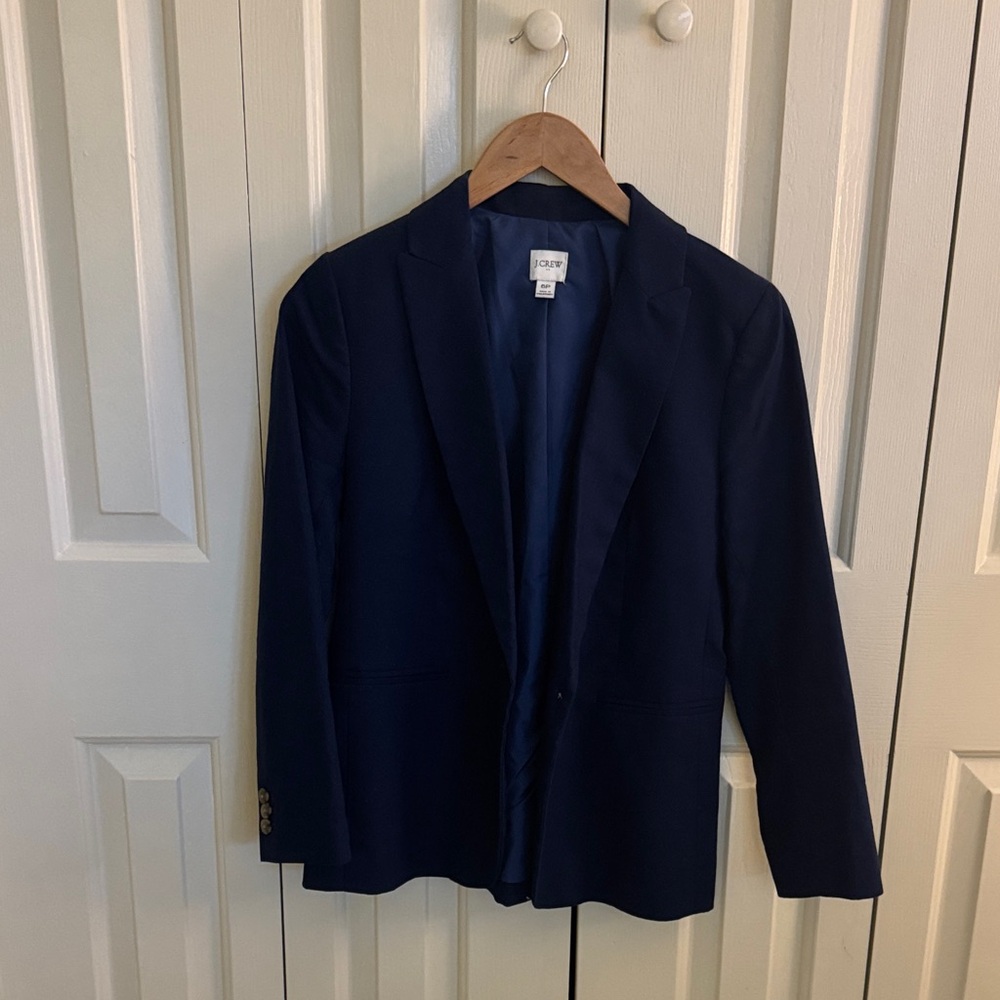J. Crew Midnight Blue Blazer